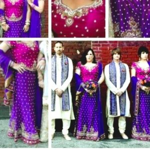 Indian Dress Stunning Lehenga Shirt Top Wrap